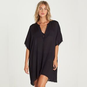 Seek & Find Cover-Up Tunic Top BILLABONG Sz XL